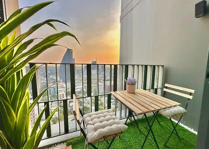 Luxury 2bed Duplex - 1min From Thonglor Bts 아파트 *