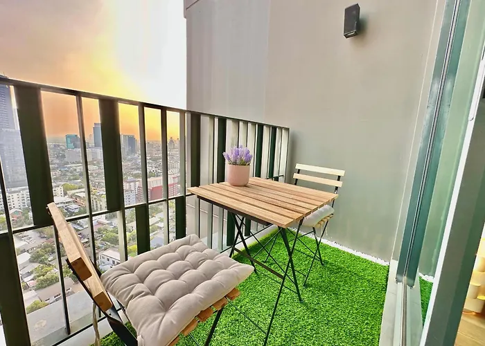 Luxury 2bed Duplex - 1min From Thonglor Bts 방콕
